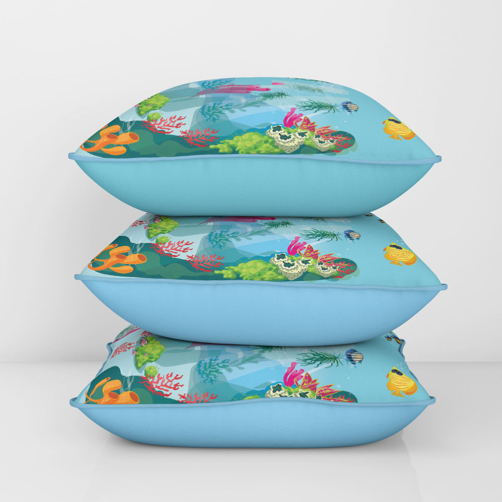 Ocean Bed Cushion Cover (kids)