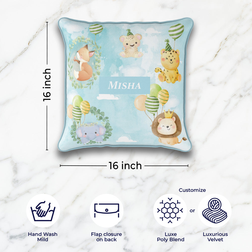 Safari Soiree Cushion Cover (kids)