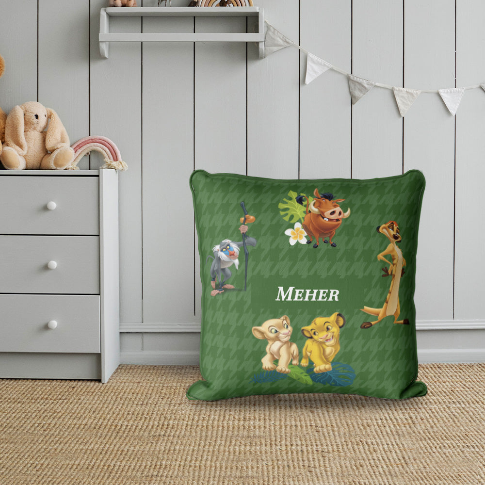 Baby Jungle King Cushion Cover (kids)