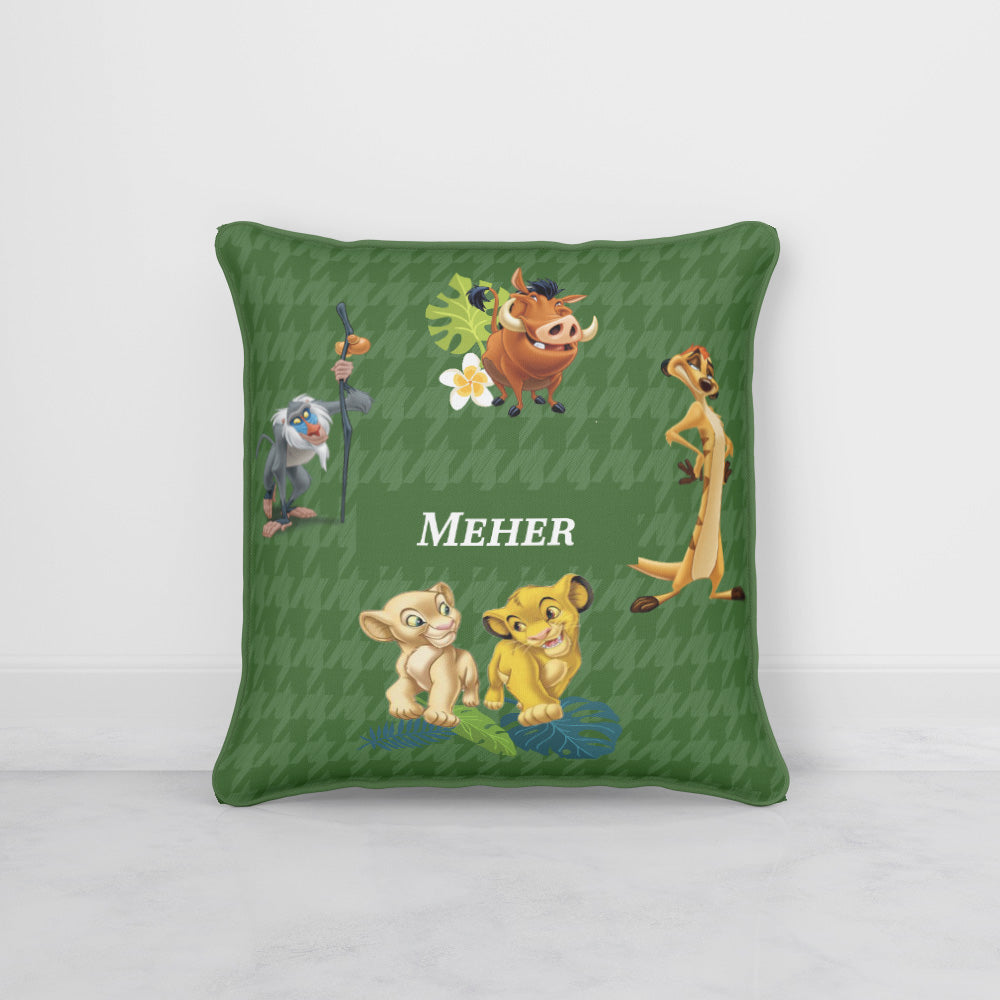 Baby Jungle King Cushion Cover (kids)