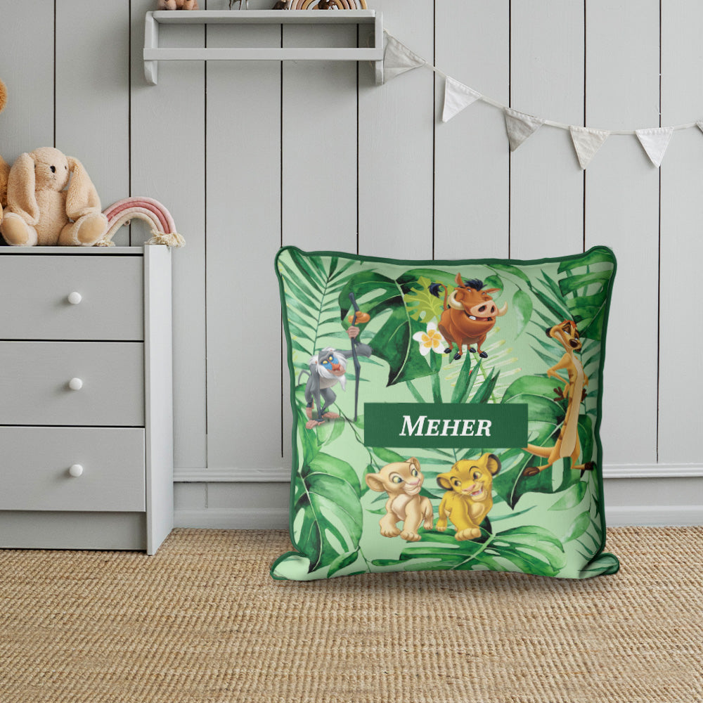 Baby Jungle King Cushion Cover (kids)