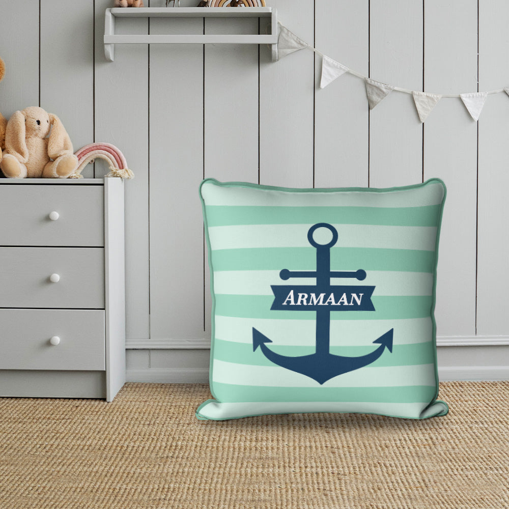 Nautical Anchor Cushion Cover (kids)