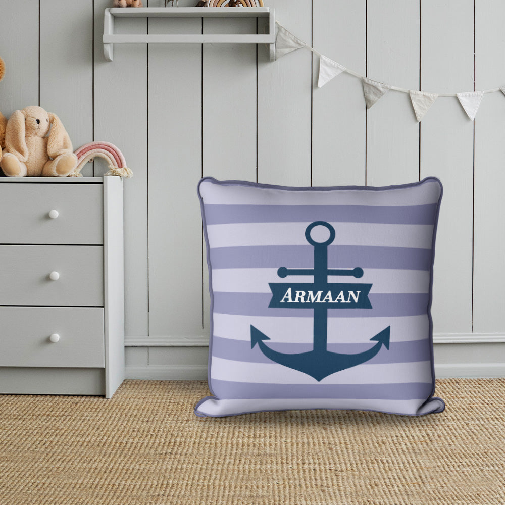 Nautical Anchor Cushion Cover (kids)