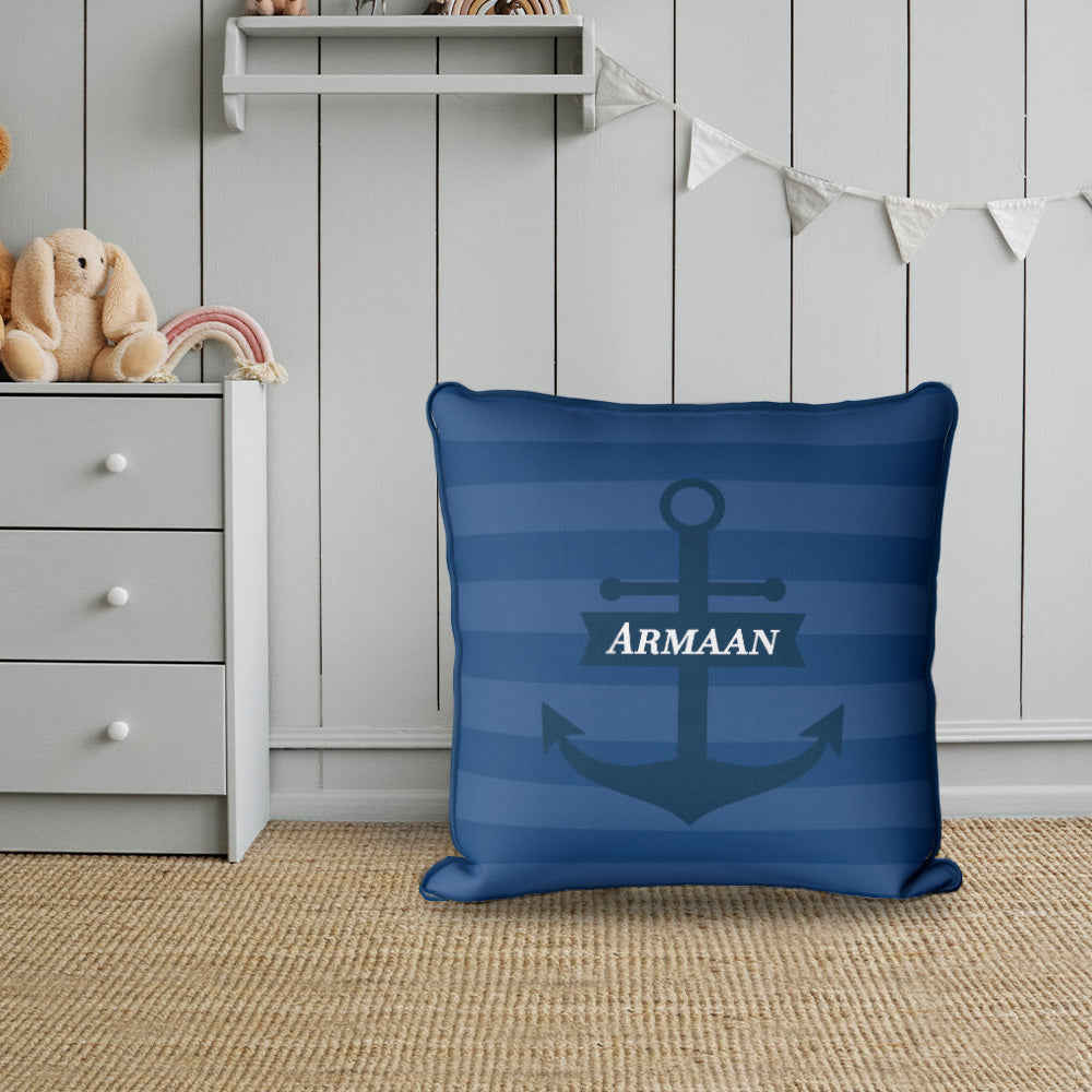 Nautical Anchor Cushion Cover (kids)