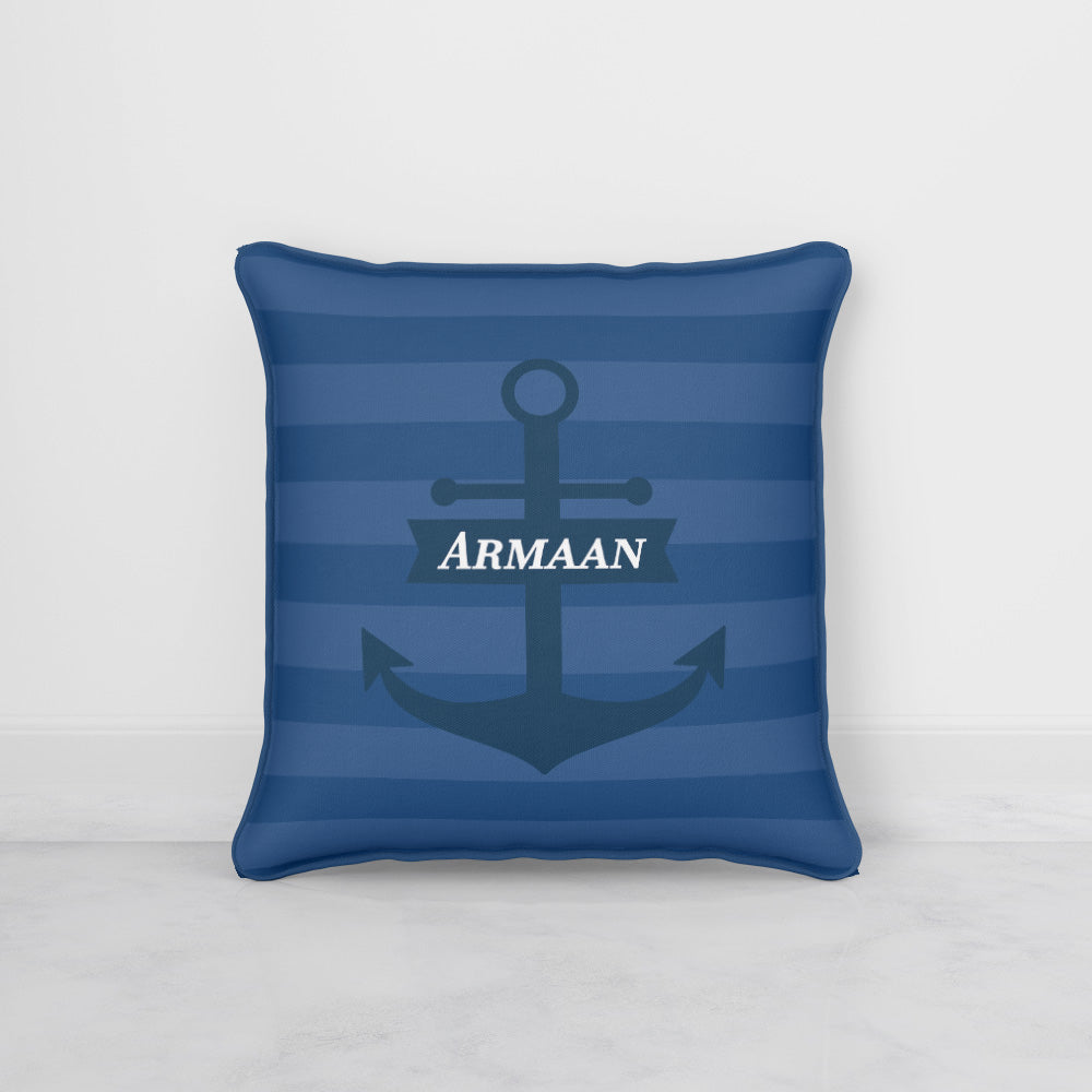 Nautical Anchor Cushion Cover (kids)