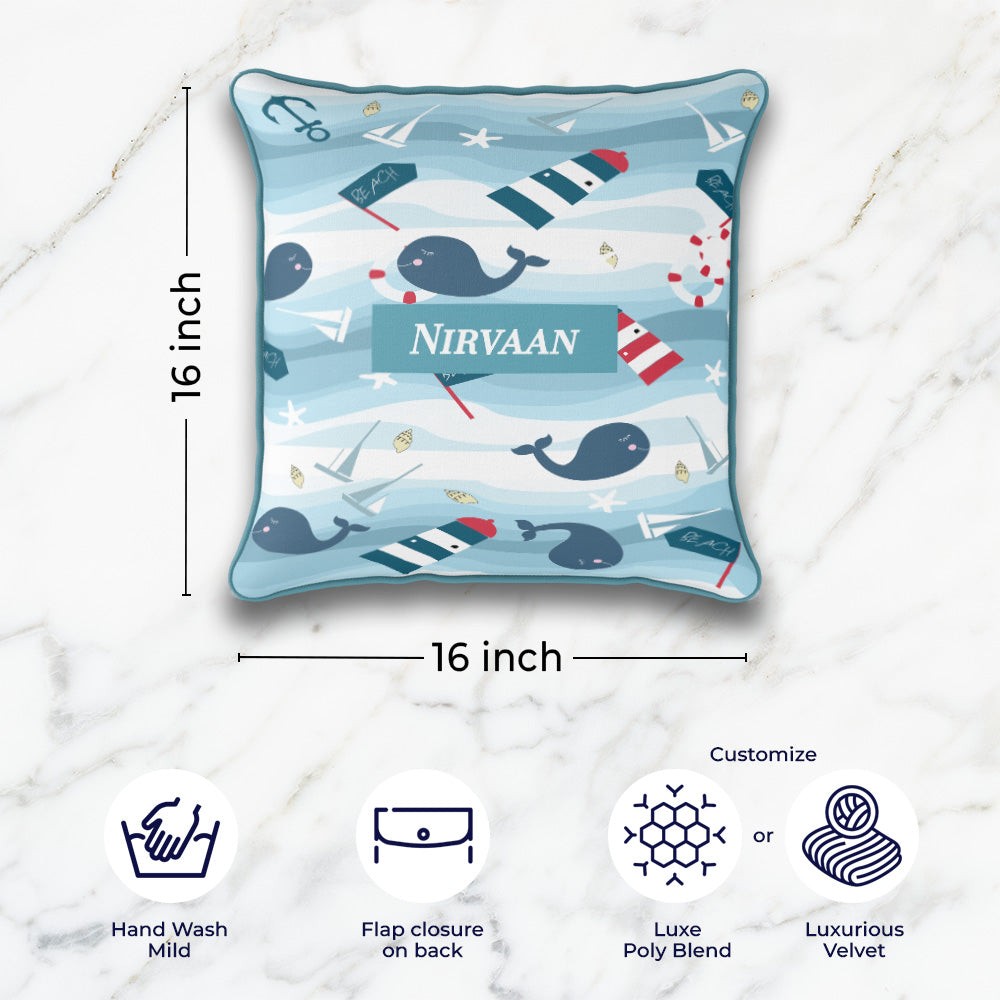 Nautical Dreams Cushion Cover (kids)