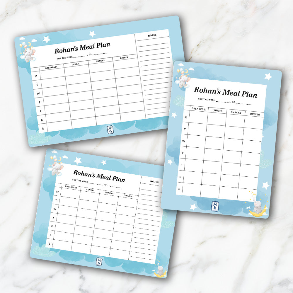 Lil Forest Friends Kids Meal Planner