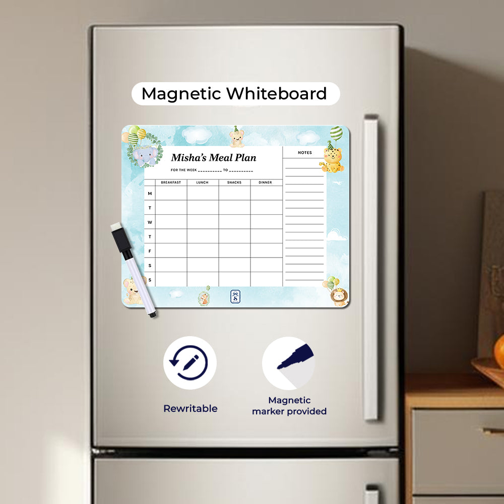 Safari Soiree Kids Meal Planner