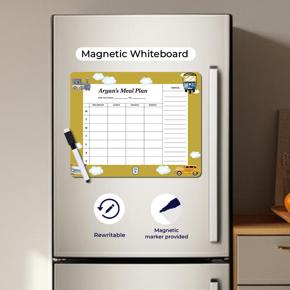Transport Kids Meal Planner