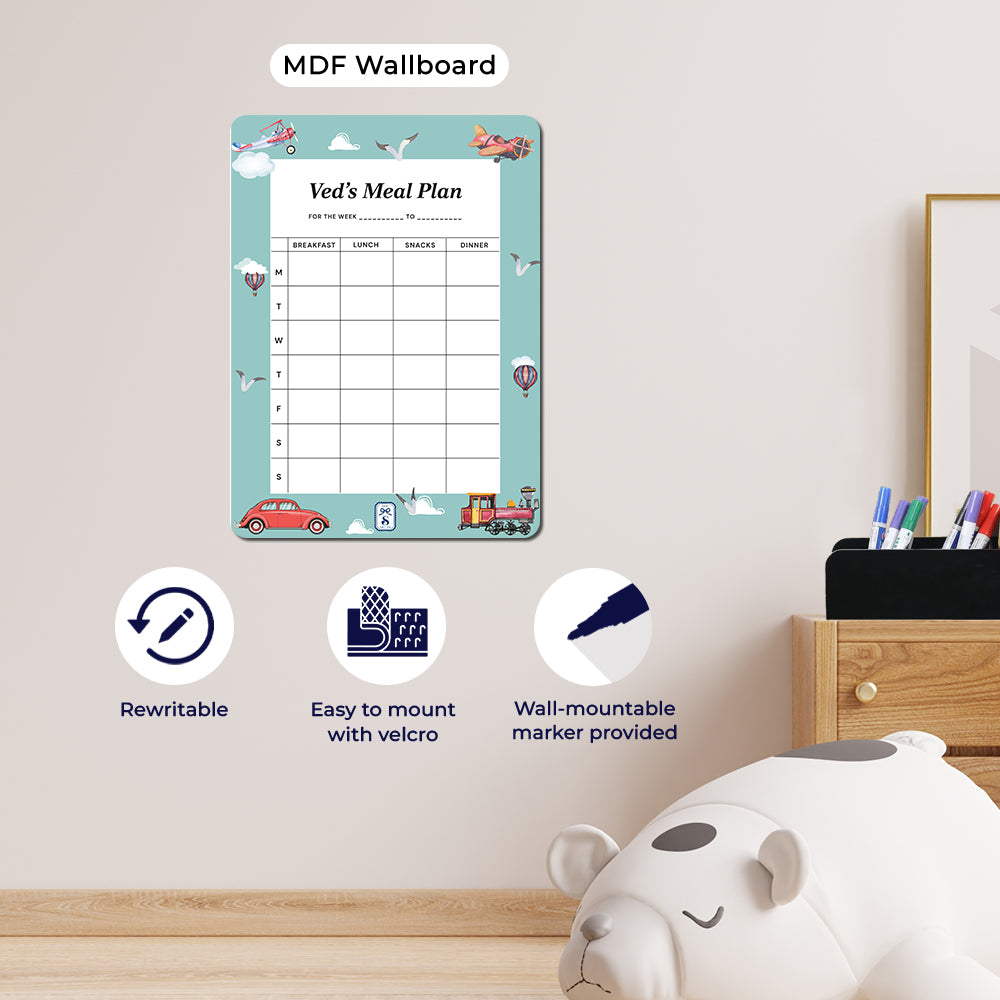 Transport Kids Meal Planner