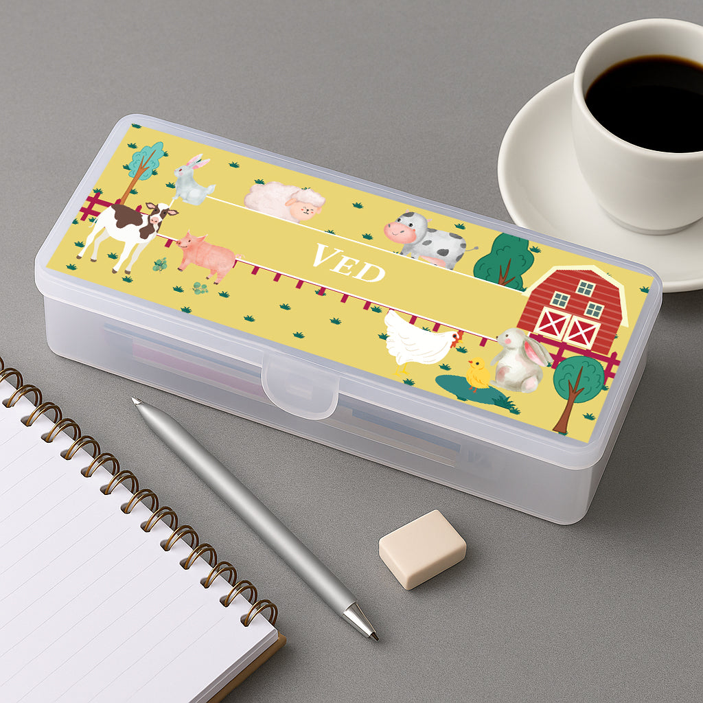 Farm Friends Kids Pencil Box