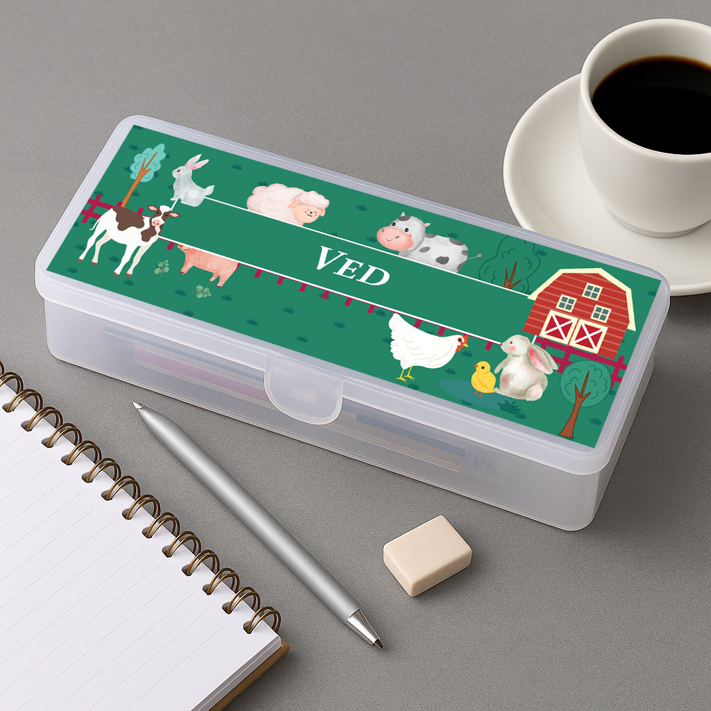 Farm Friends Kids Pencil Box