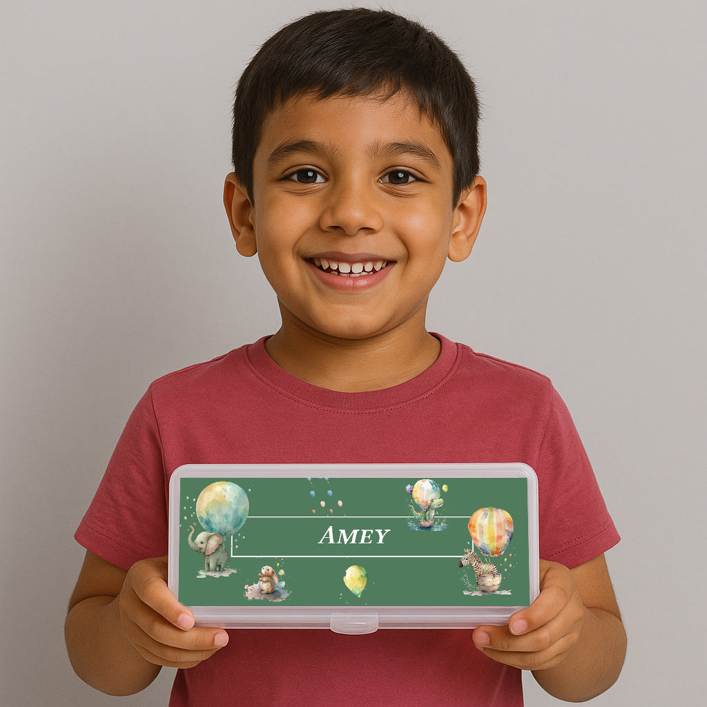 Balloon Safari Kids Pencil Box