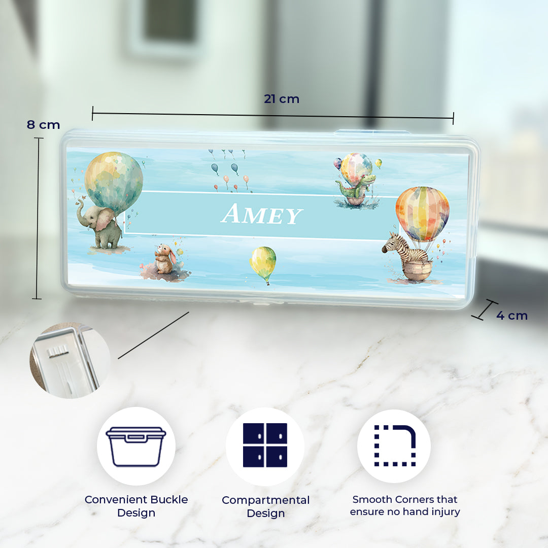 Balloon Safari Kids Pencil Box