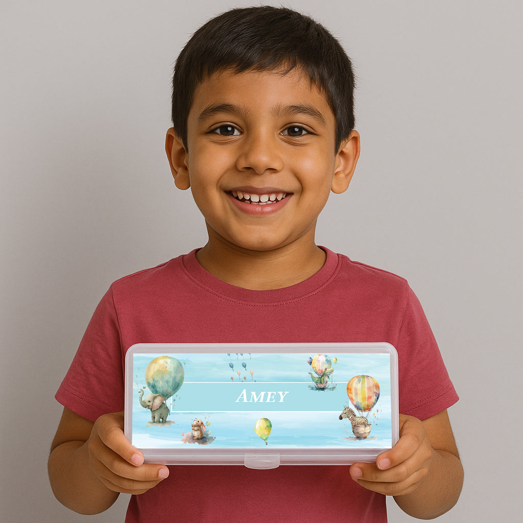 Balloon Safari Kids Pencil Box