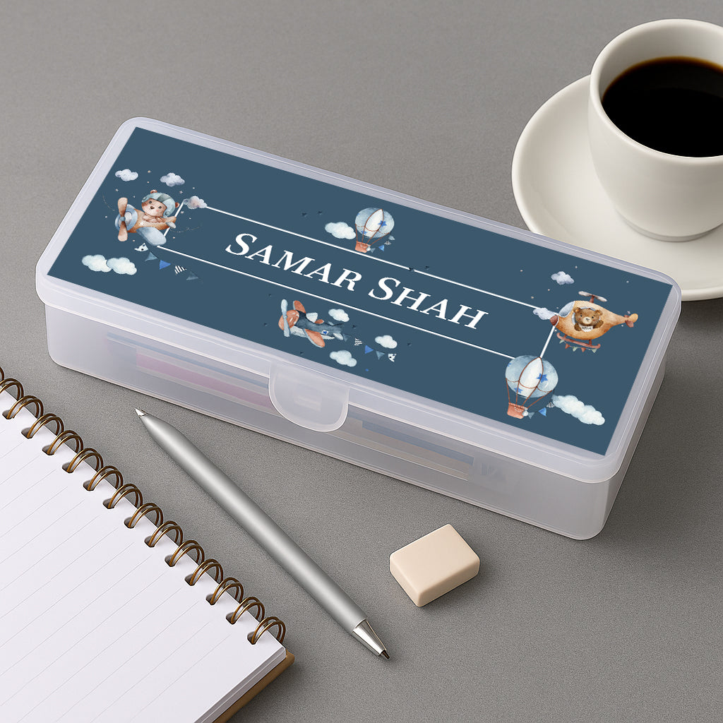 Teddy's Flight Kids Pencil Box