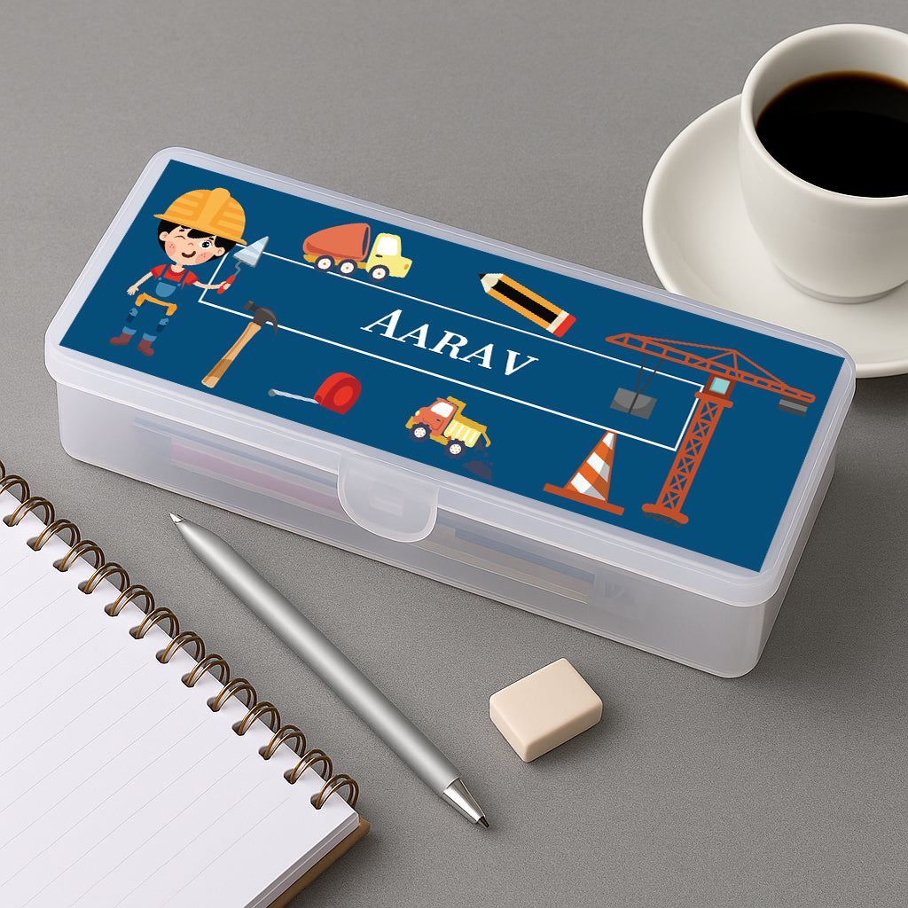Little Builder Kids Pencil Box