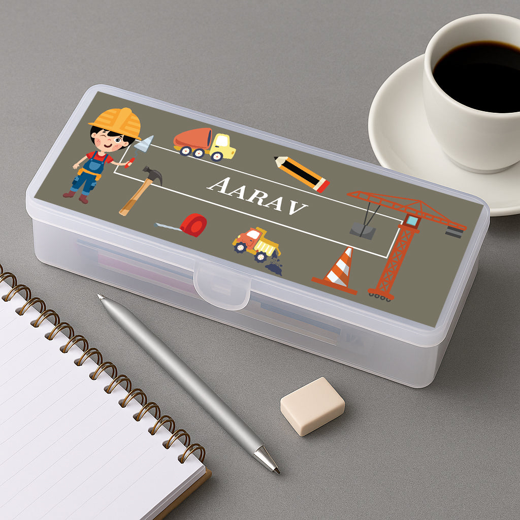 Little Builder Kids Pencil Box