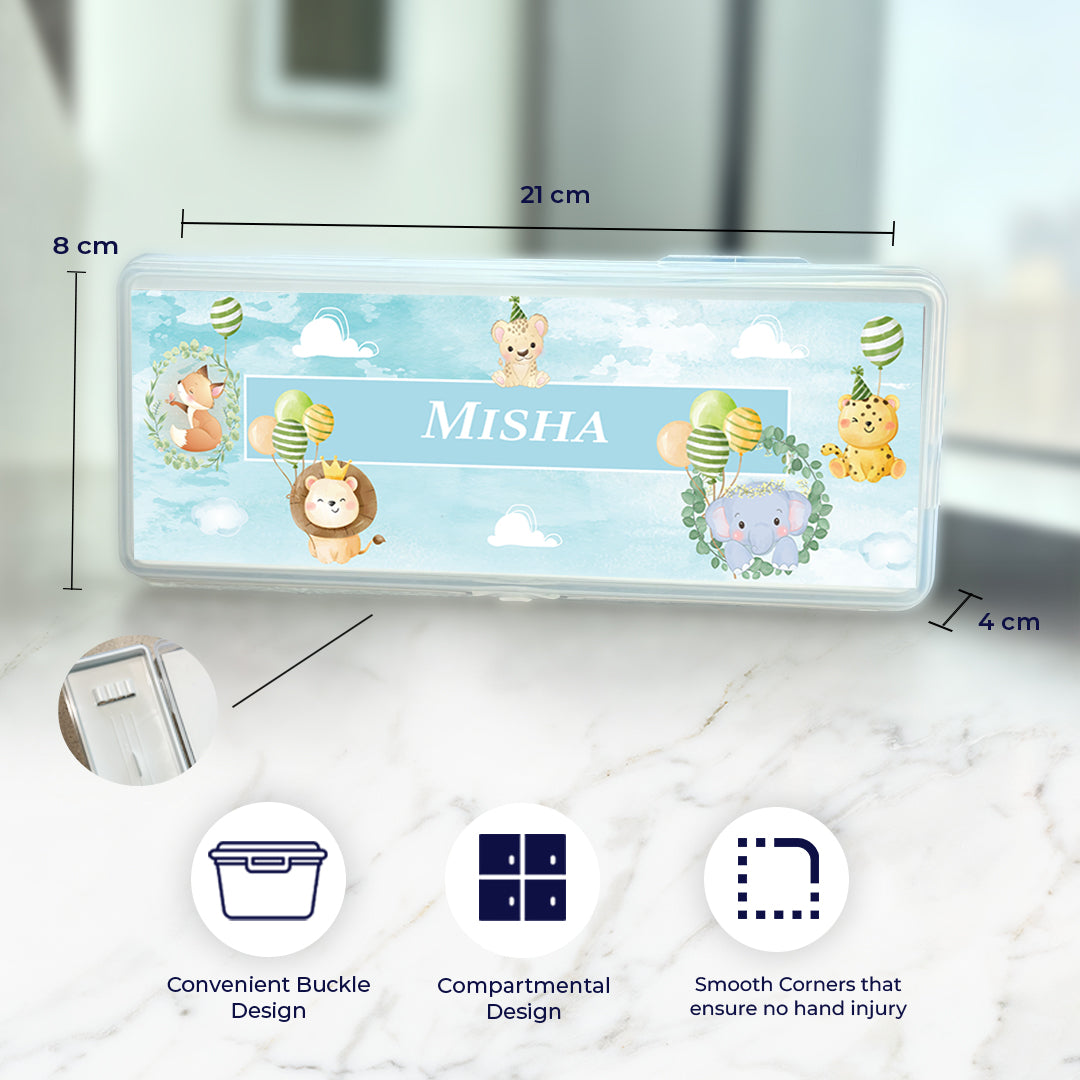 Safari Soiree Kids Pencil Box