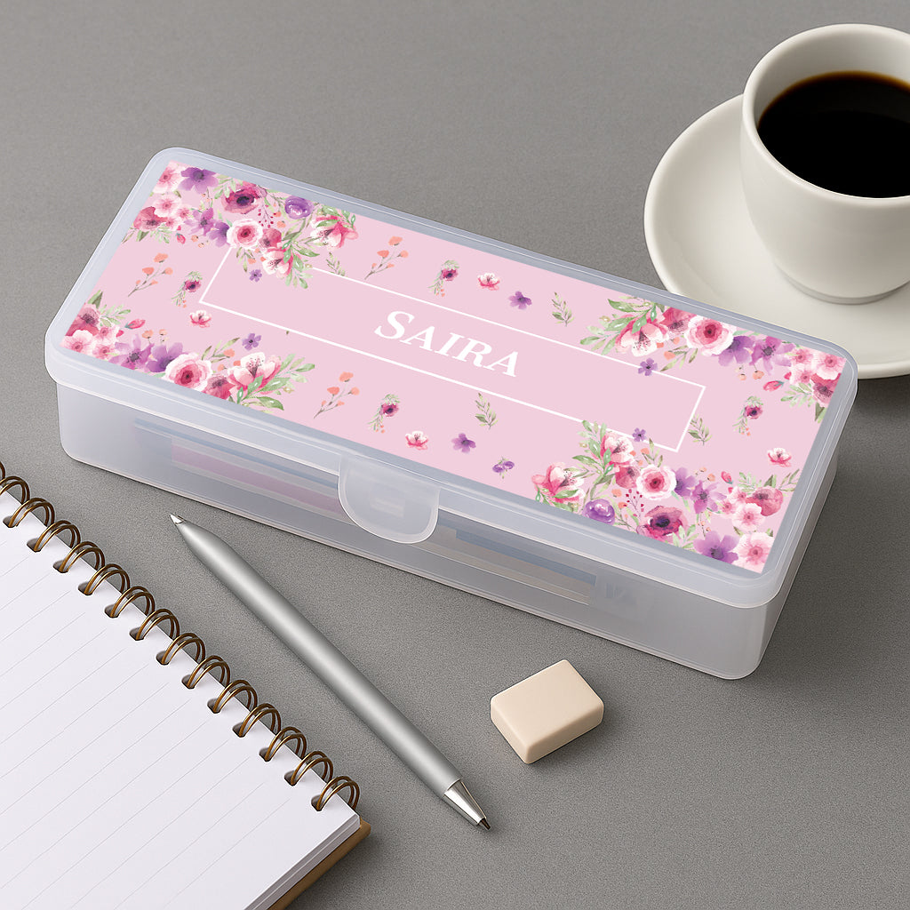 Floral Fiesta Kids Pencil Box