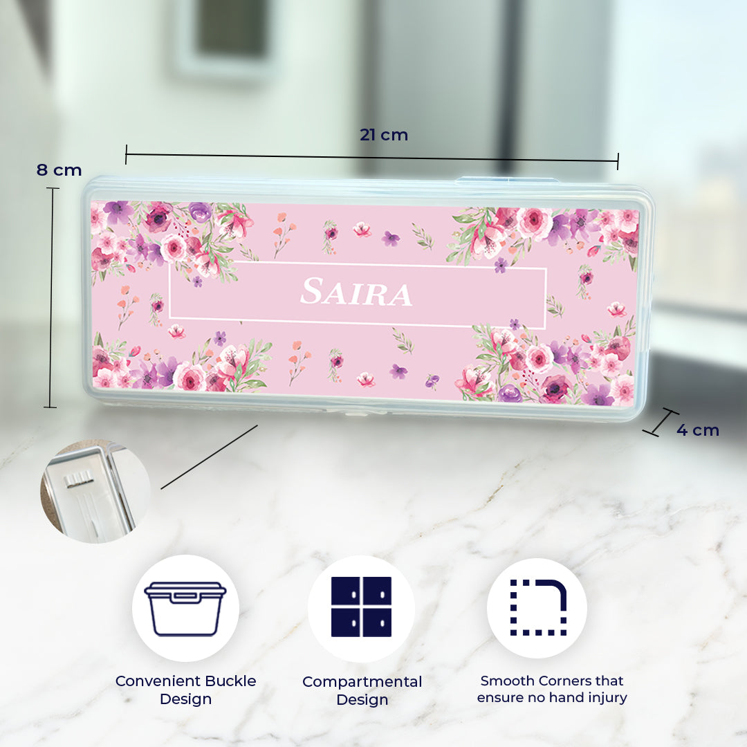 Floral Fiesta Kids Pencil Box