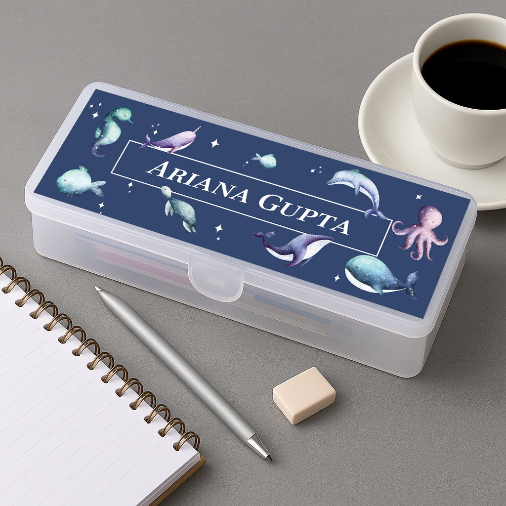 Midnight Ocean Kids Pencil Box