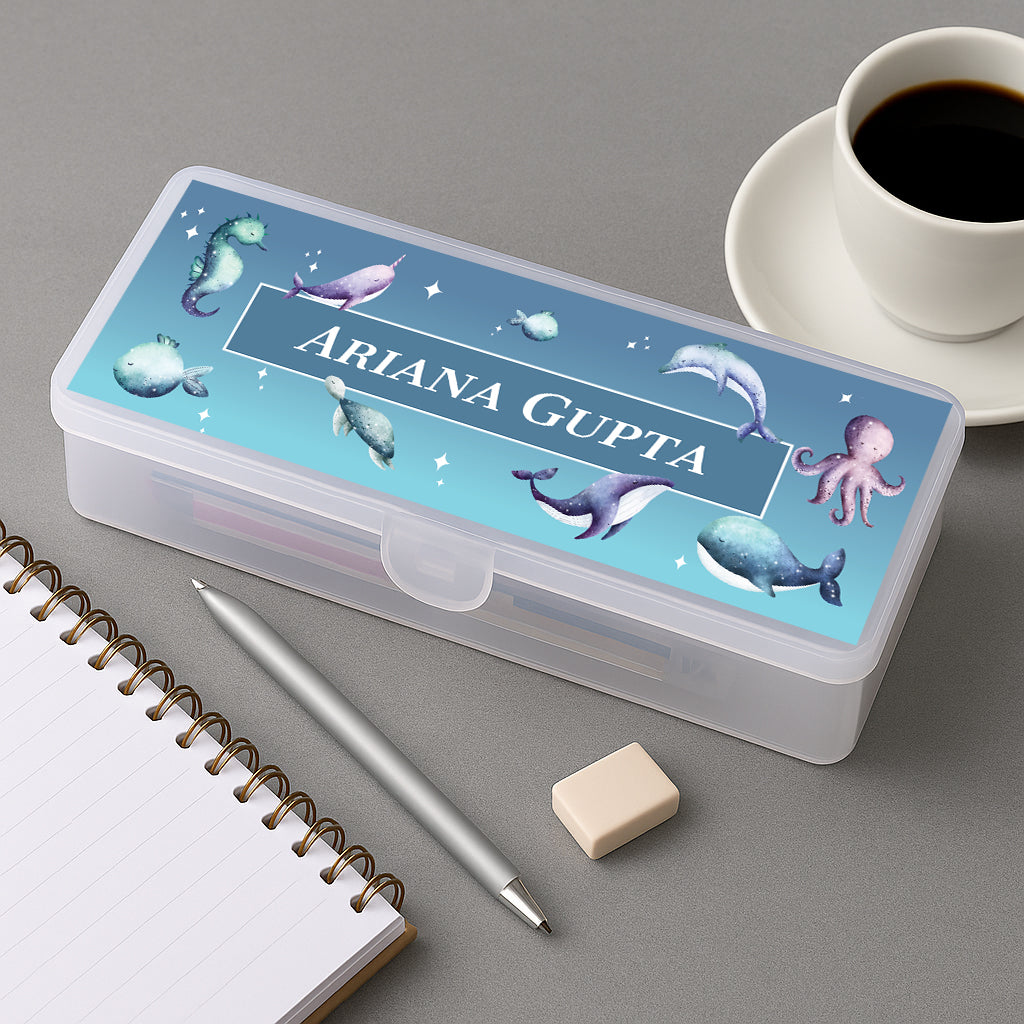 Midnight Ocean Kids Pencil Box