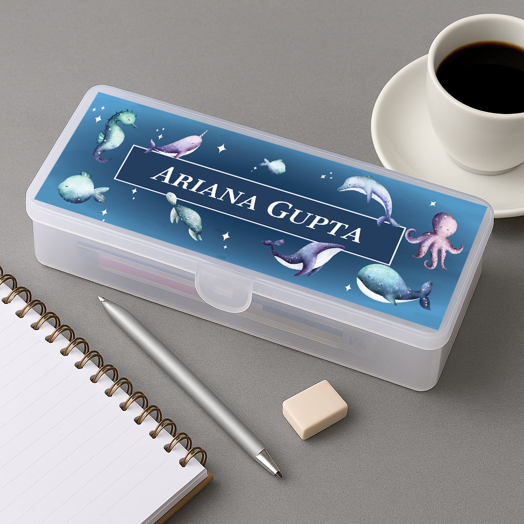 Midnight Ocean Kids Pencil Box