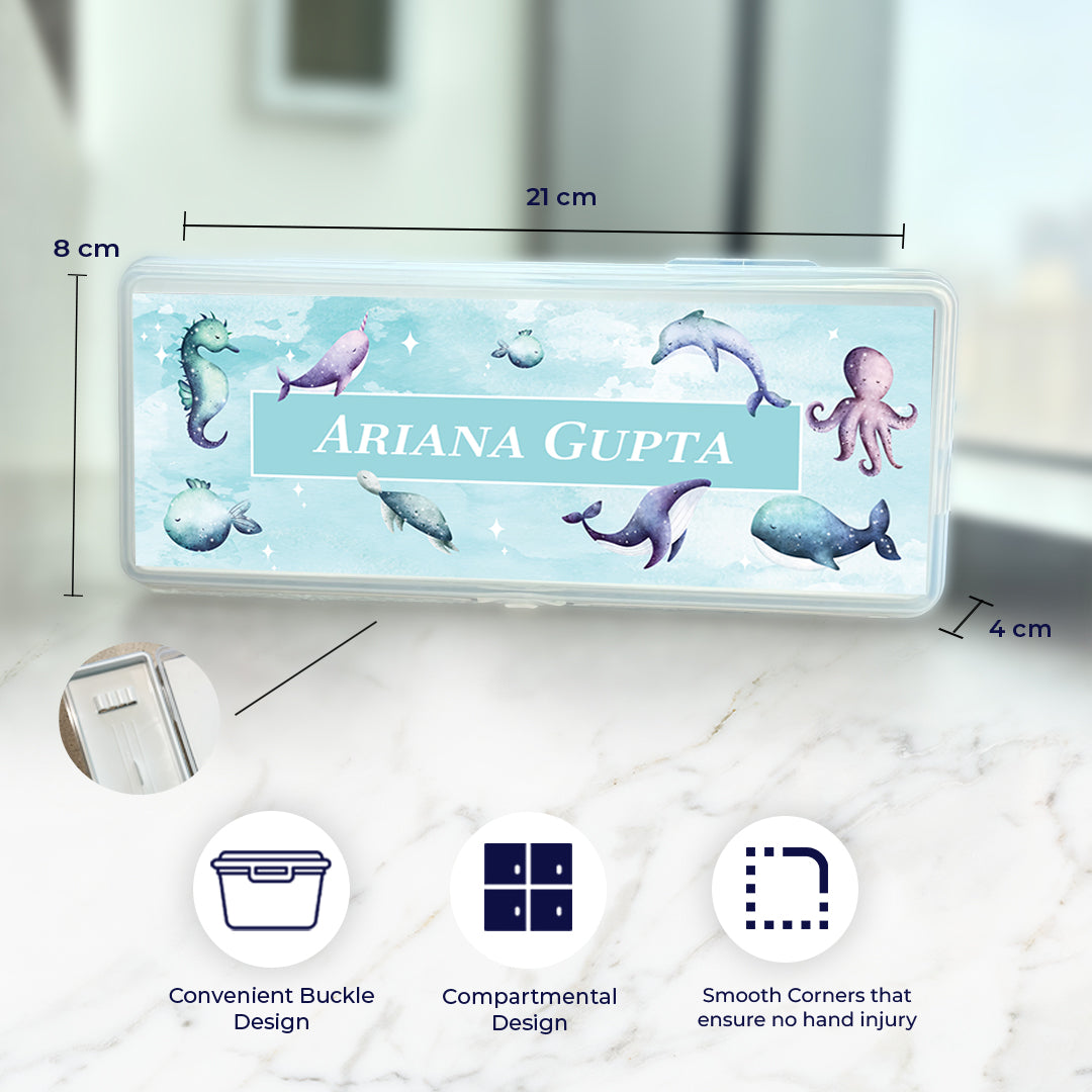 Midnight Ocean Kids Pencil Box