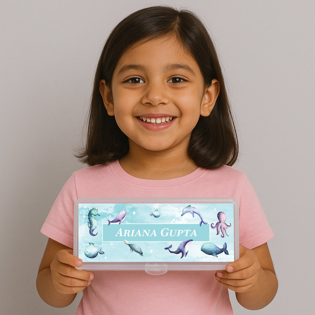 Midnight Ocean Kids Pencil Box