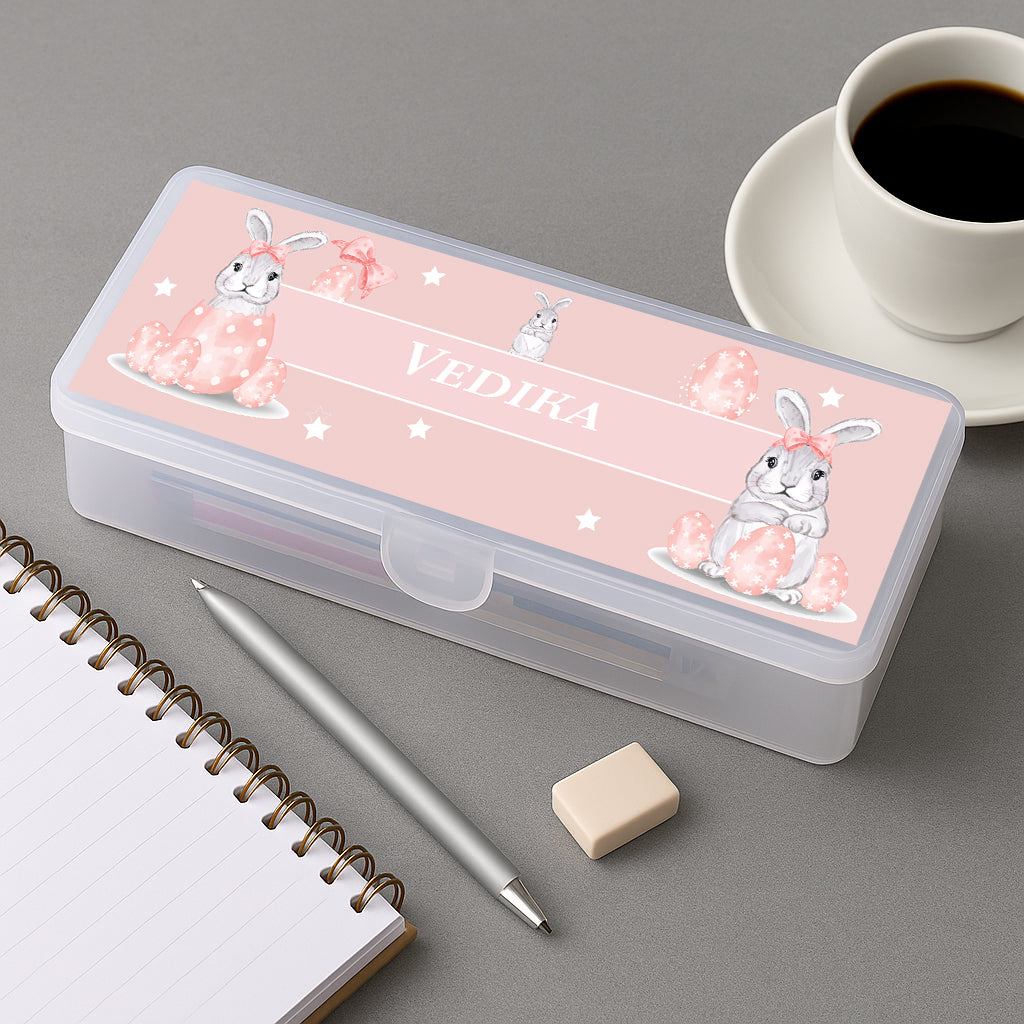 Easter Bunnies Kids Pencil Box