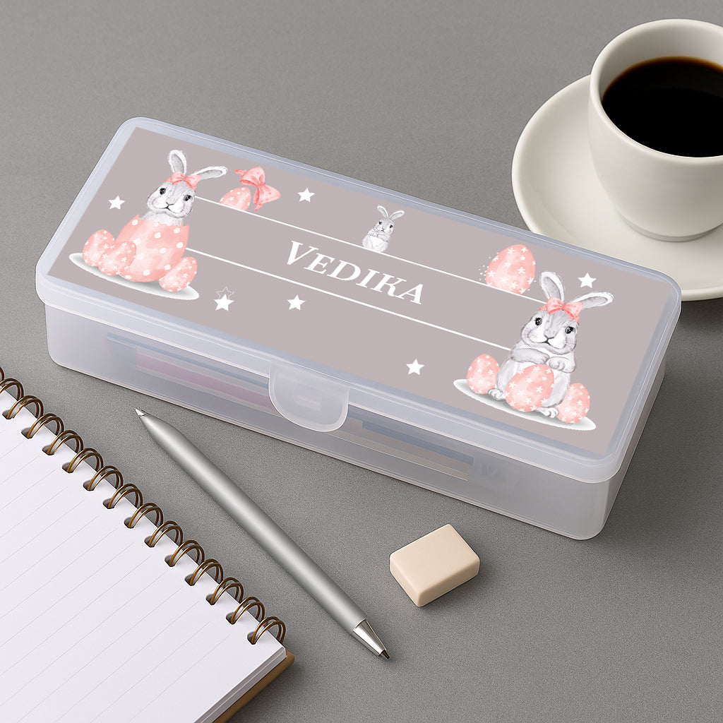 Easter Bunnies Kids Pencil Box