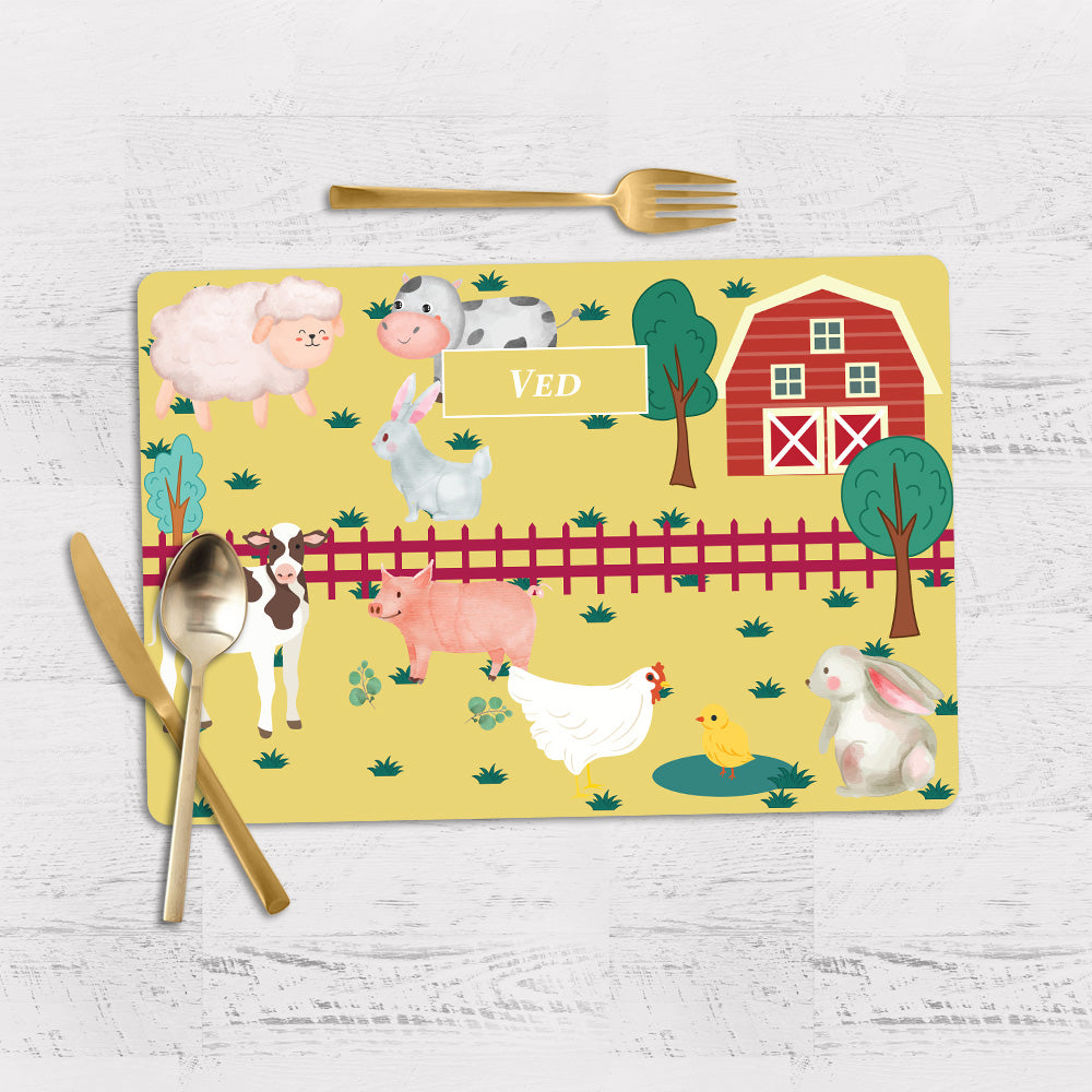 Farm Friends Placemat - Set of 2