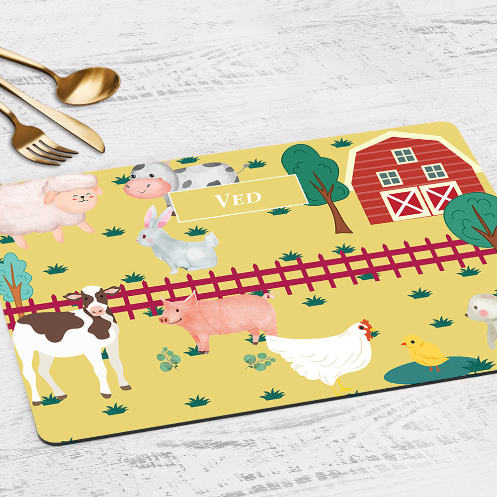 Farm Friends Placemat - Set of 2
