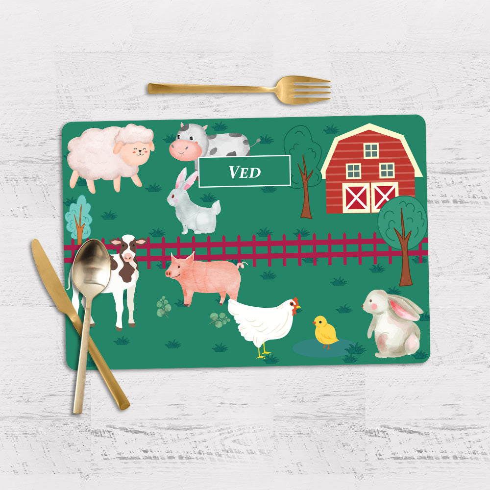 Farm Friends Placemat - Set of 2