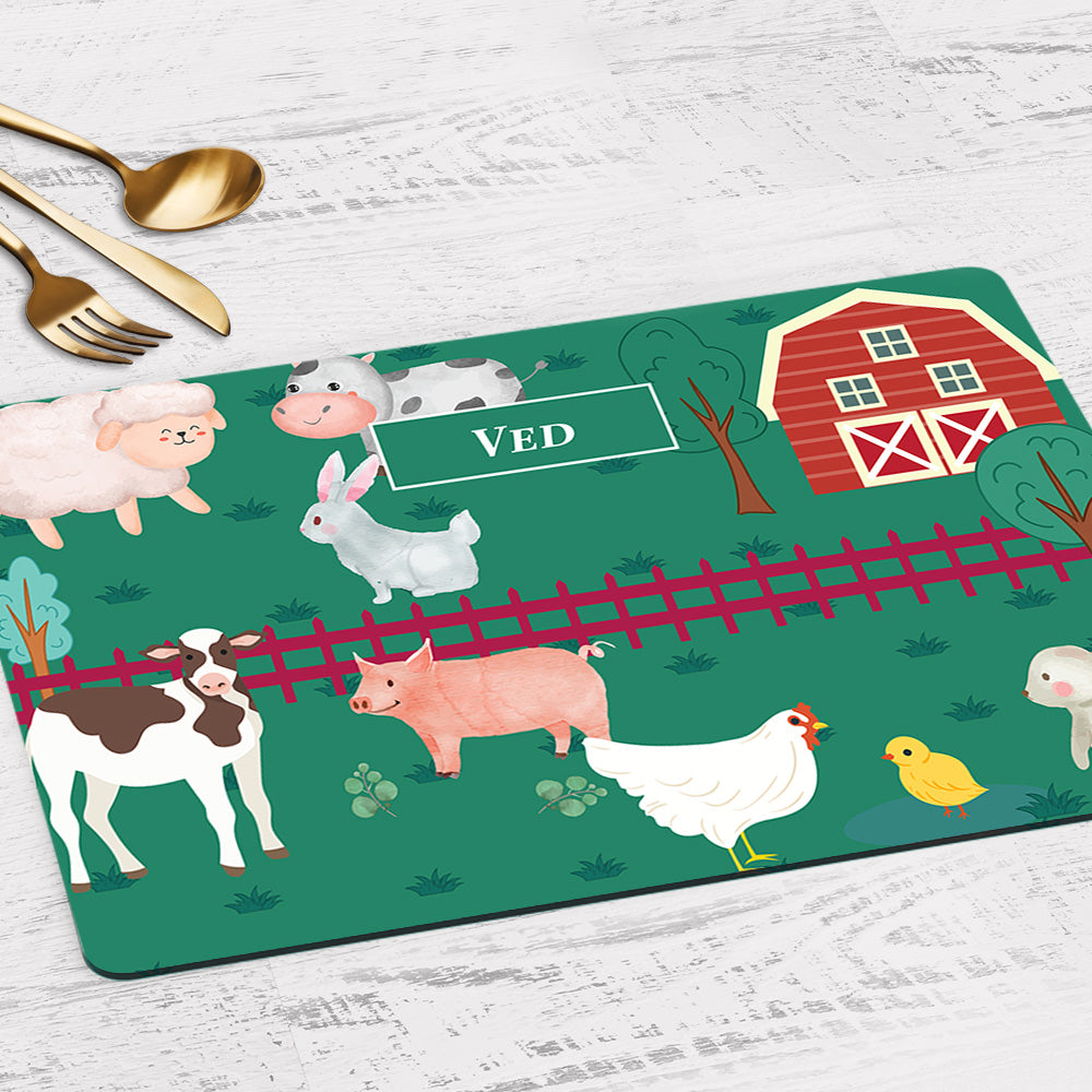 Farm Friends Placemat - Set of 2