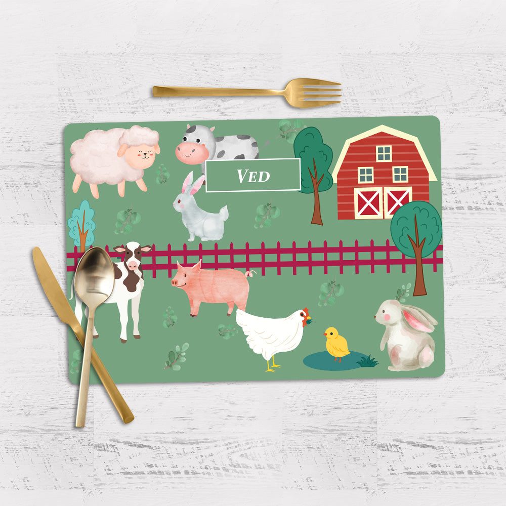 Farm Friends Placemat - Set of 2
