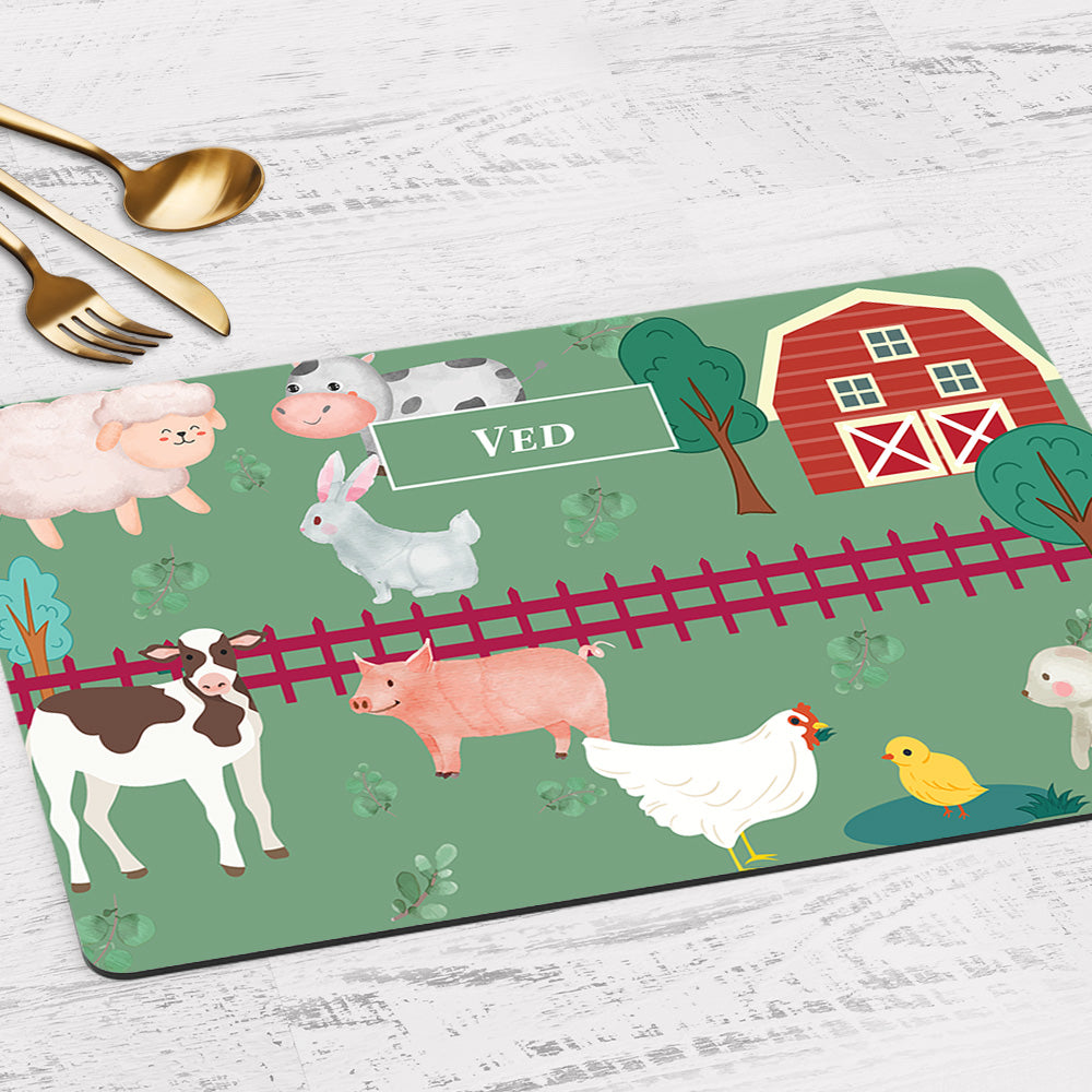 Farm Friends Placemat - Set of 2