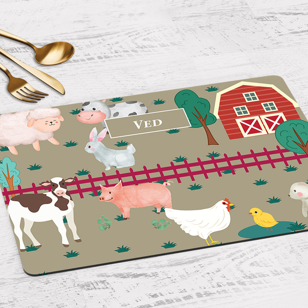 Farm Friends Placemat - Set of 2