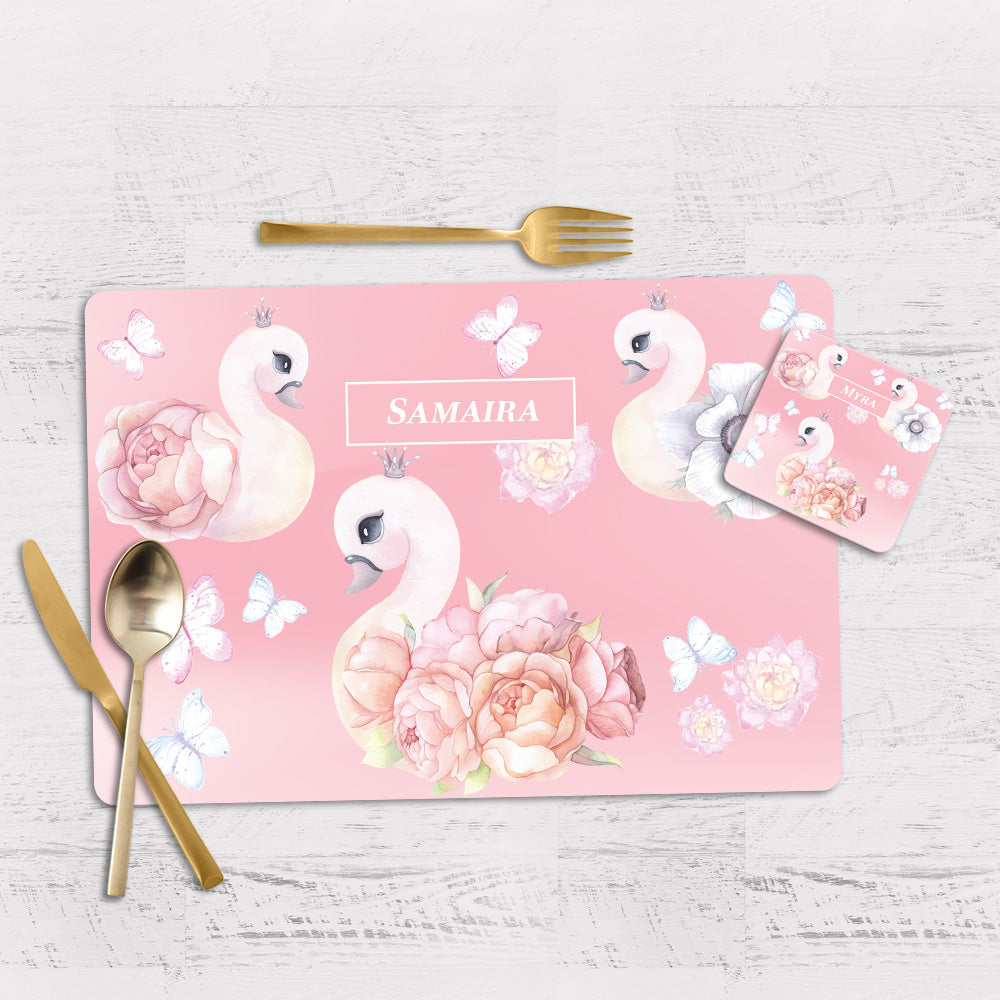 Swan Lake Garden Placemat - Set of 2