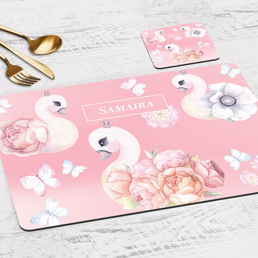 Swan Lake Garden Placemat - Set of 2