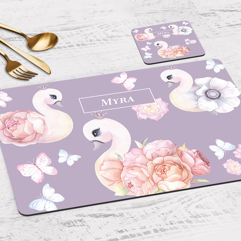 Swan Lake Garden Placemat - Set of 2