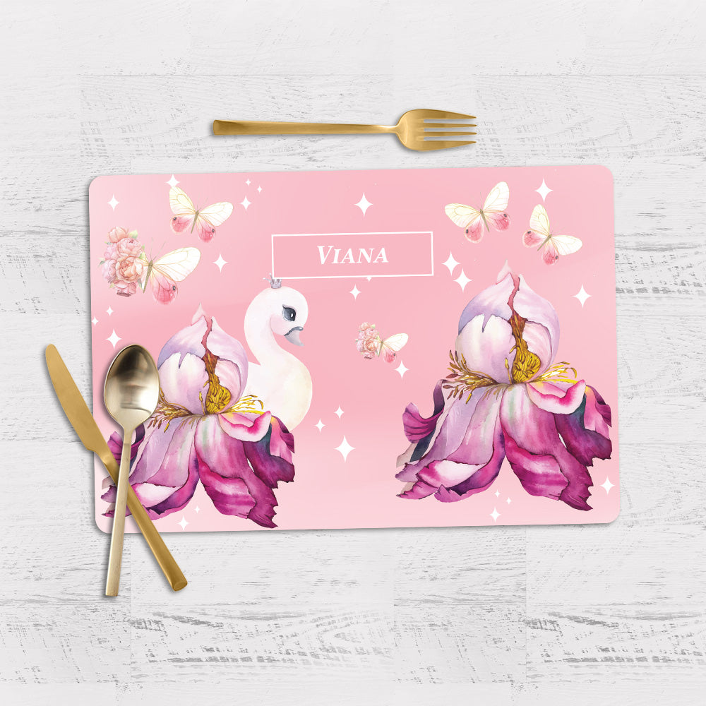 Butterfly Swan Blossom Placemat - Set of 2