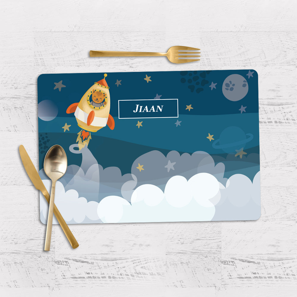 Rocket Bear Placemat - Set of 2