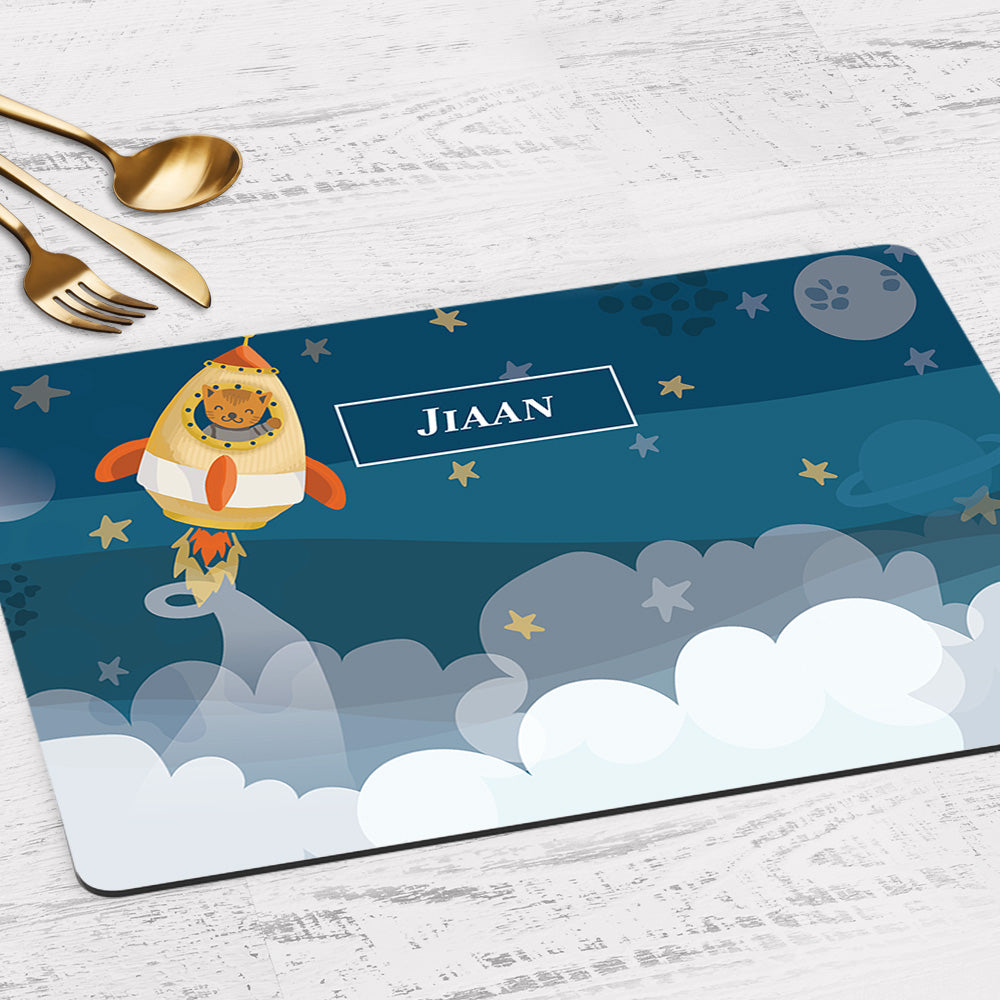 Rocket Bear Placemat - Set of 2
