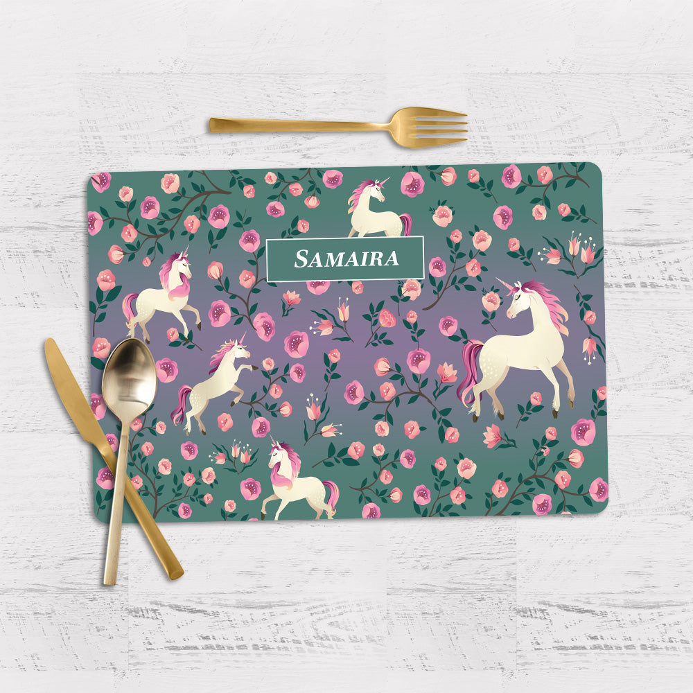 Unicorn Paradise Placemat - Set of 2