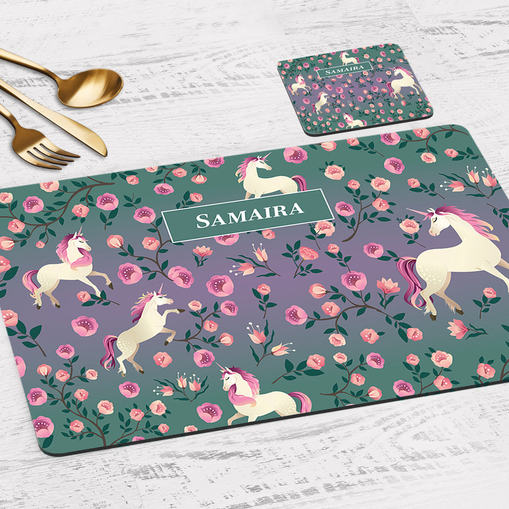 Unicorn Paradise Placemat - Set of 2