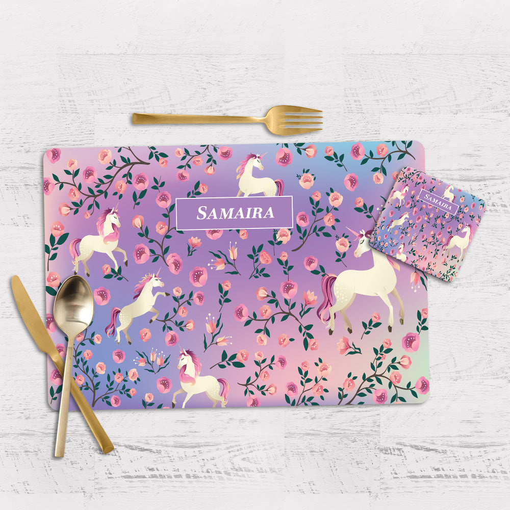 Unicorn Paradise Placemat - Set of 2