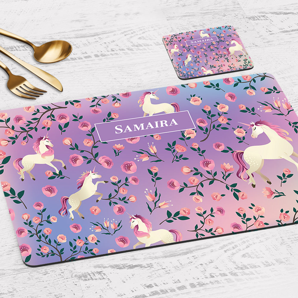 Unicorn Paradise Placemat - Set of 2