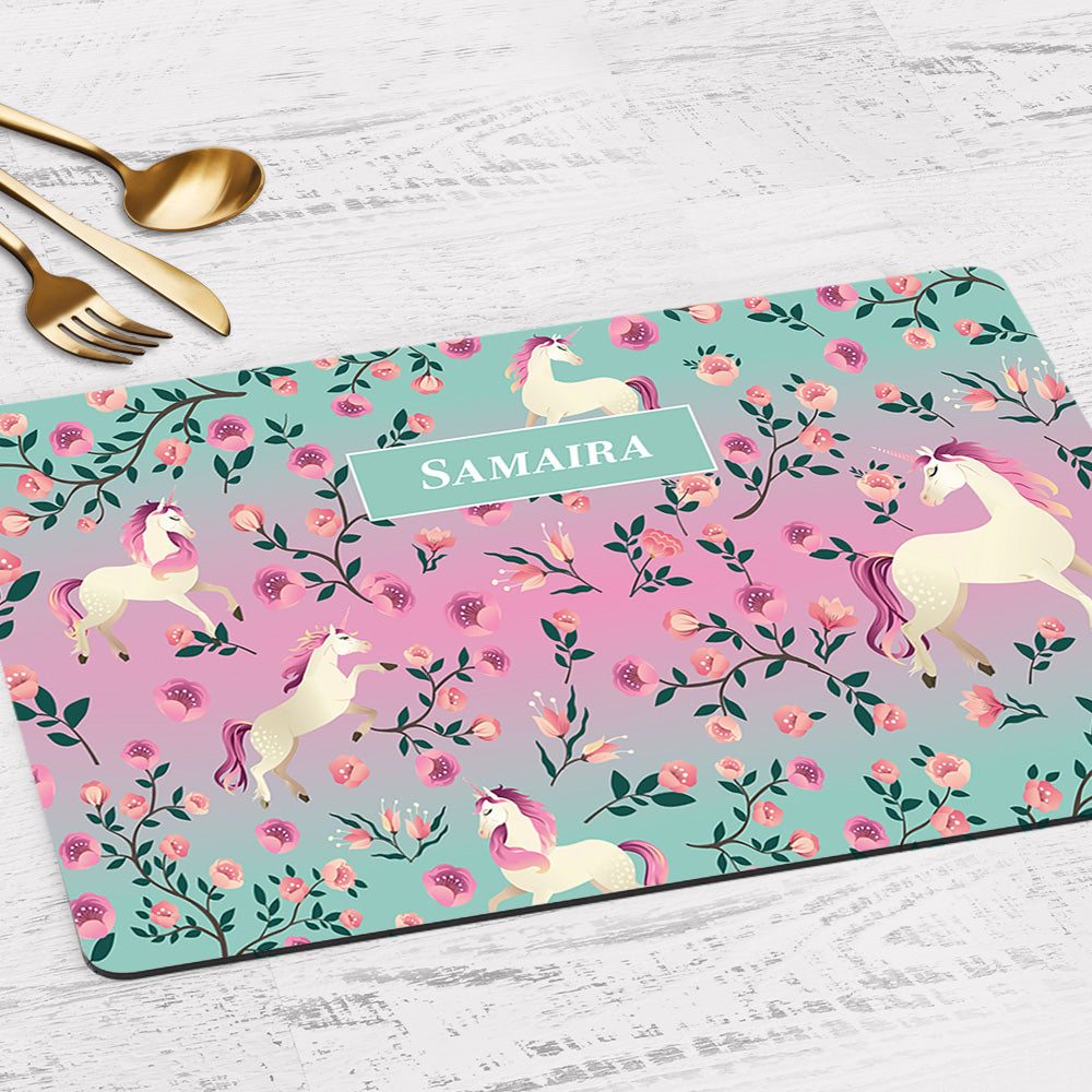 Unicorn Paradise Placemat - Set of 2